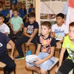 Астраханские патриоты рассказали о своей работе участникам военно-патриотической игры "Зарница"